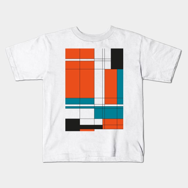 Abstract#51 Kids T-Shirt by process22